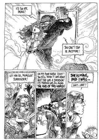 Illustration for article titled Read This: French comic artist Boulet posts epic short story “Kingdom Lost”